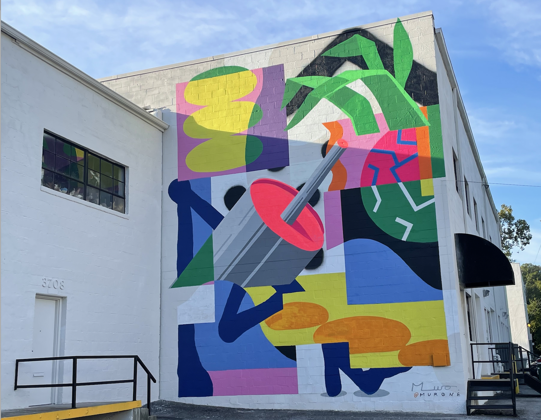 A Barcelona Artist Painted This Colorful New Route 1 Mural